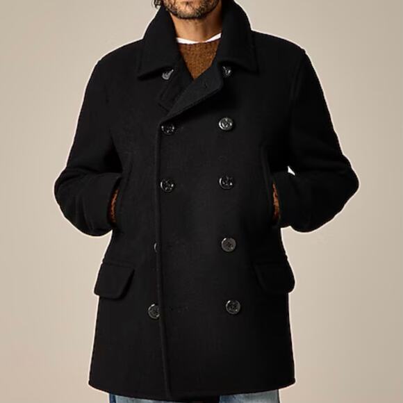 J. Crew Other - J.Crew Dock Peacoat Wool Blend PrimaLoft Insulated City Classic Office CB744 XS
